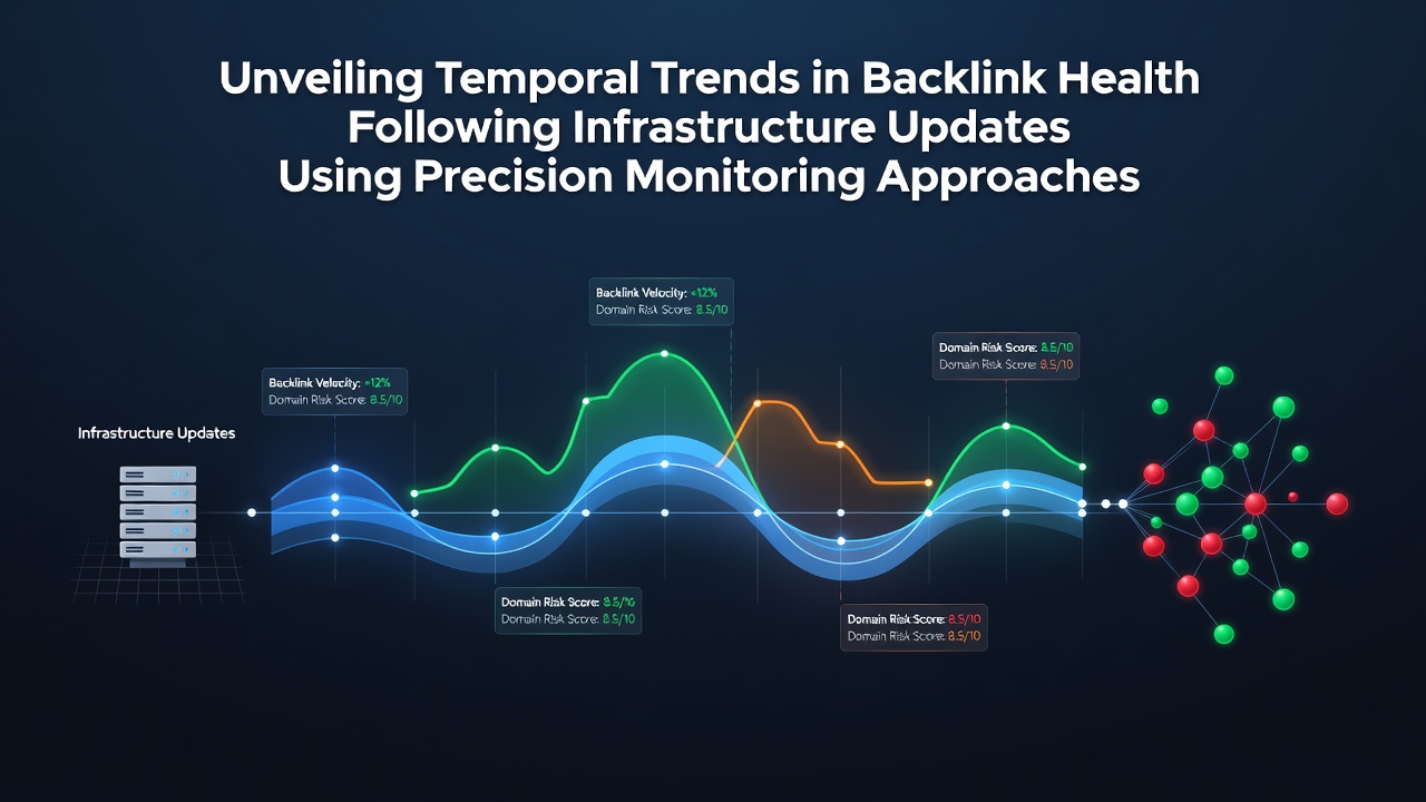 Unveiling Temporal Trends in Backlink Health Following Infrastructure Updates Using Precision Monitoring Approaches